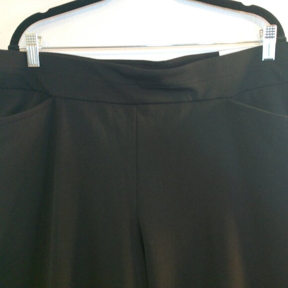 Susan Graver Three Black Pants Size 16 16P XL - Picture 14 of 16